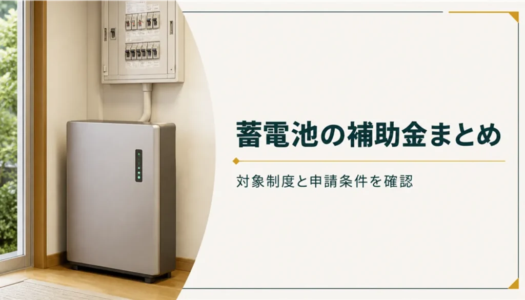 住宅の分電盤の横に置かれた家庭用蓄電池